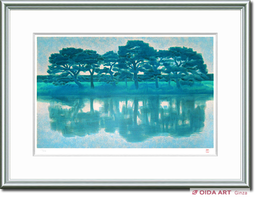 東山魁夷 夕涼 | 絵画など美術品の販売と買取 | 東京・銀座 おいだ美術