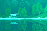 畦地梅太郎 ささやき | 絵画など美術品の販売と買取 | 東京・銀座 おい