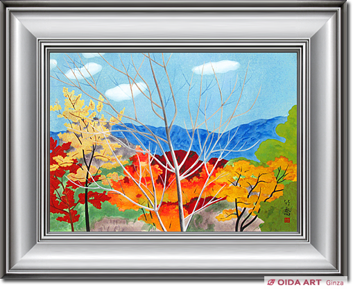 小野竹喬 秋 | 絵画など美術品の販売と買取 | 東京・銀座 おいだ美術