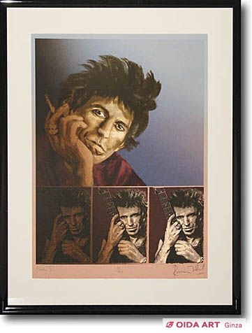 ロン・ウッド キースリチャード | 絵画など美術品の販売と買取 | 東京