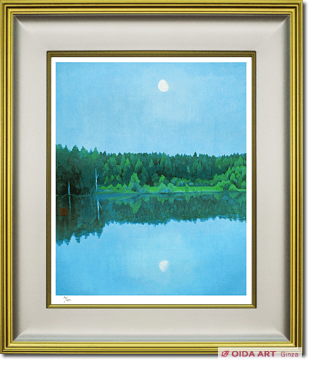 東山魁夷 二つの月 スケッチ(新復刻画) | 絵画など美術品の販売と買取