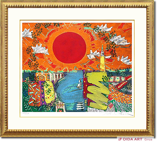 絹谷幸二 希望 | 絵画など美術品の販売と買取 | 東京・銀座 おいだ美術