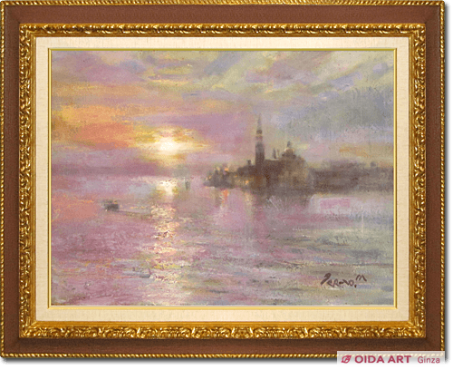 三宅輝夫 海風のベニス | 絵画など美術品の販売と買取 | 東京・銀座