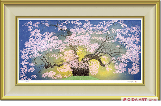中島千波 醍醐桜（2） | 絵画など美術品の販売と買取 | 東京・銀座