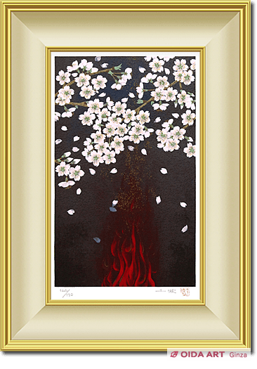 中島千波 春の夜 | 絵画など美術品の販売と買取 | 東京・銀座 おいだ美術