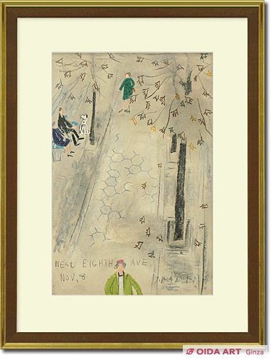 香月泰男 ニューヨーク | 絵画など美術品の販売と買取 | 東京・銀座