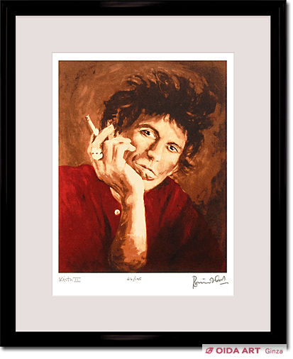 ロン・ウッド キースII | 絵画など美術品の販売と買取 | 東京・銀座