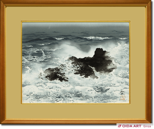 平川敏夫 飛濤爽風 | 絵画など美術品の販売と買取 | 東京・銀座 おいだ美術