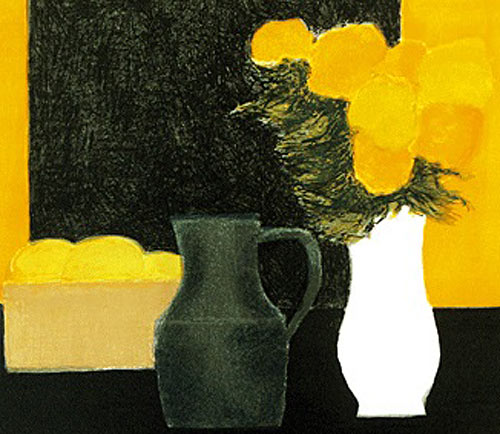 カトラン ビクトリア調の花瓶のブーケ | 絵画など美術品の販売と買取