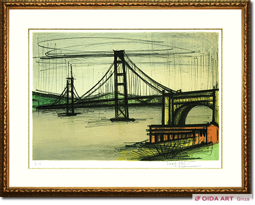 ベルナール・ビュッフェ アルバムサンフランシスコシリーズ#84 | 絵画