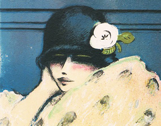 カシニョール 椿 | 絵画など美術品の販売と買取 | 東京・銀座 おいだ美術