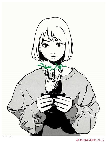 Backside works. ボタないの？black | 絵画など美術品の販売と