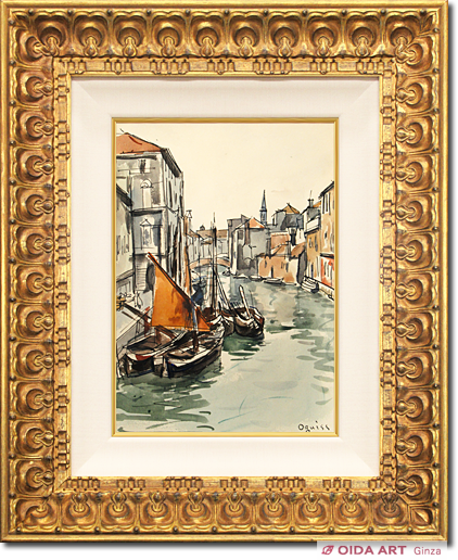 荻須高徳 風景 | 絵画など美術品の販売と買取 | 東京・銀座 おいだ美術