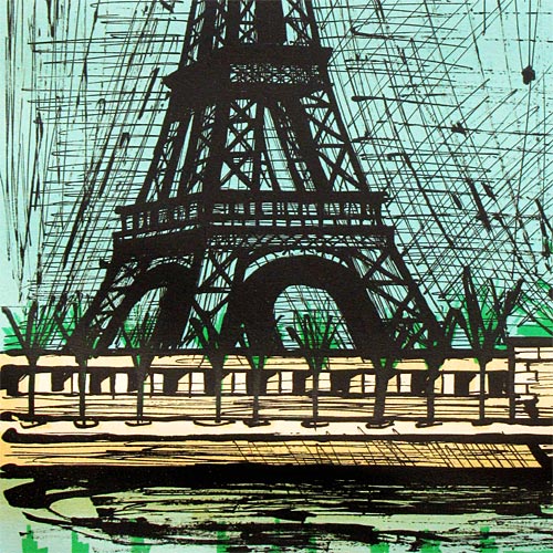 ベルナール・ビュッフェ エッフェル塔 | 絵画など美術品の販売と買取