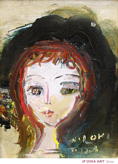 織田広喜 少女 | 絵画など美術品の販売と買取 | 東京・銀座 おいだ美術