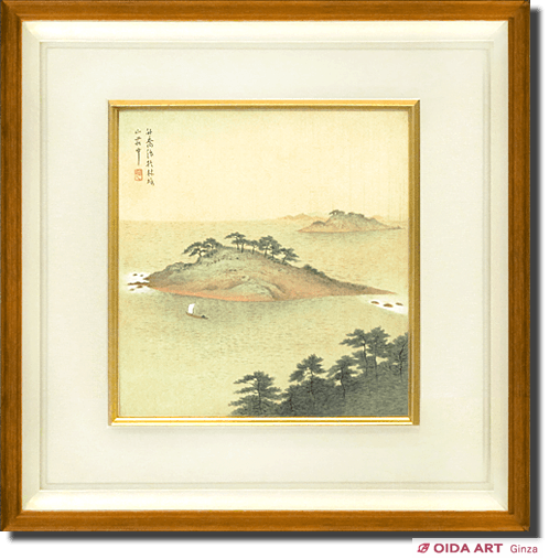 小野竹喬 海晴 | 絵画など美術品の販売と買取 | 東京・銀座 おいだ美術