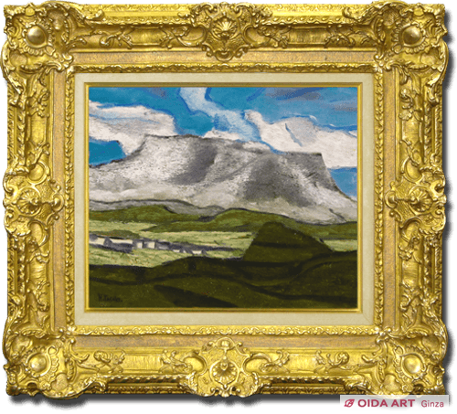 田崎広助 阿蘇山 | 絵画など美術品の販売と買取 | 東京・銀座 おいだ美術