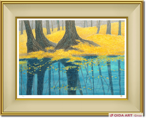 東山魁夷 冬映 | 絵画など美術品の販売と買取 | 東京・銀座 おいだ美術