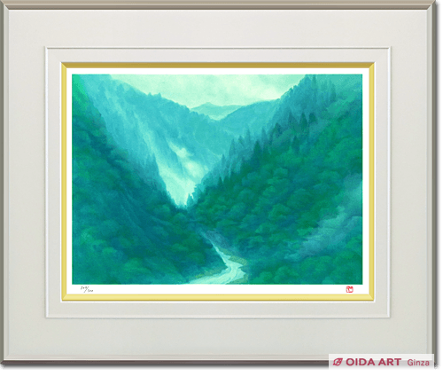 東山魁夷 雲上がる峡 | 絵画など美術品の販売と買取 | 東京・銀座 おい