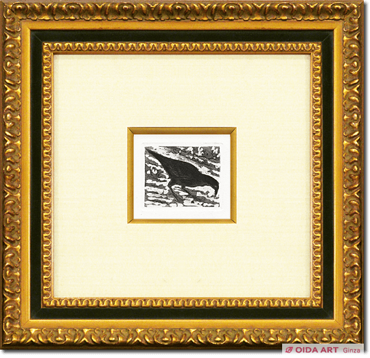 藤田嗣治 獣一党 カラス | 絵画など美術品の販売と買取 | 東京・銀座