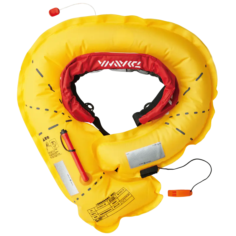 DF_2207ウォッシャブルライフジャケットウエストタイプ手動自動膨脹式