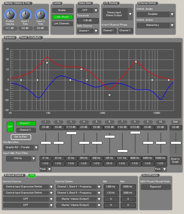 SA270 EQ2 Programmable Equalizer | Okada-International