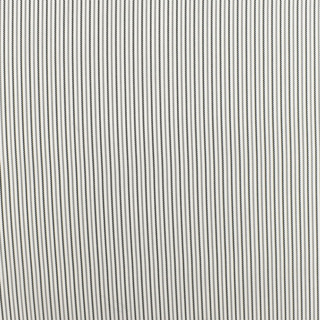 裏地 先染めストライプ（AK5100） 5.白×黒・グレー オカダヤ(okadaya