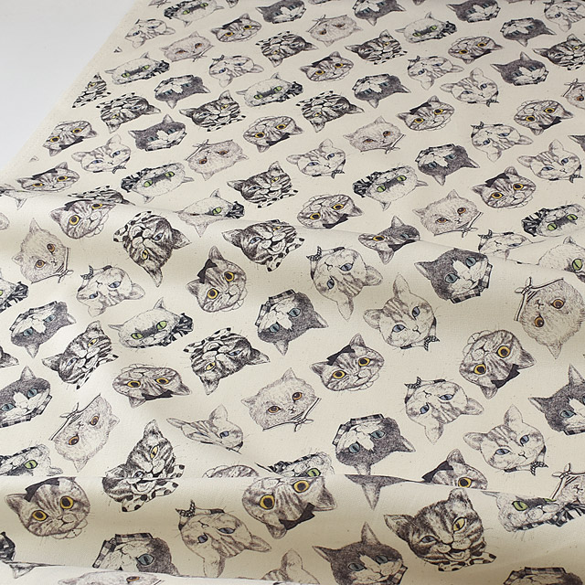 生地 Ringo Fabric-リンゴファブリック- NEKOS/オックス（RINF-02） AW