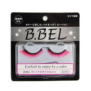 つけまつげ B.BEL-ビーベル- アイラッシュ ヴィーナスタイプ ピンク