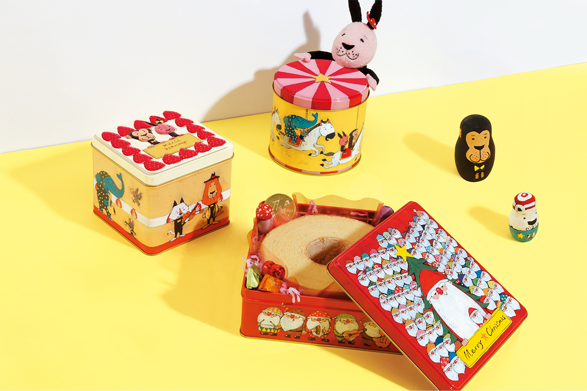 100人サンタ缶 - お菓子のミカタ