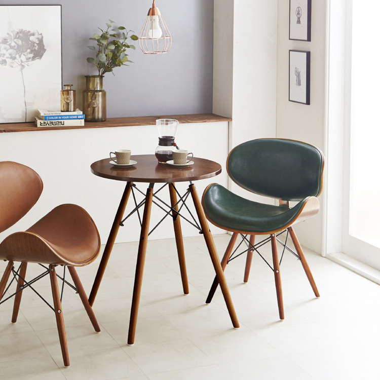 9色対応！ミッドセンチュリー期を彷彿とさせる背と座お丸みが特徴的な