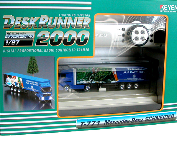 ラジコンRCミニトレーラー デスクランナー2000 ラジコンカートラック