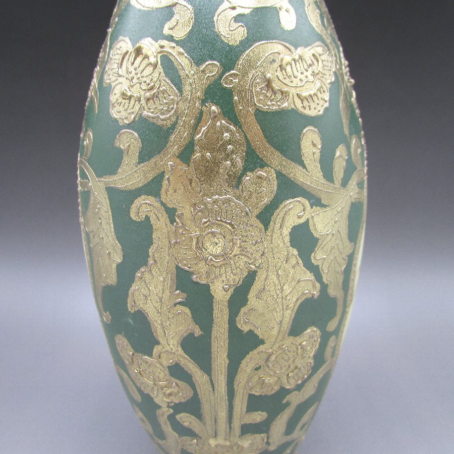 オールドノリタケ 金盛薔薇文バスケット形花瓶 - 敬誠アート [ 公式 ]