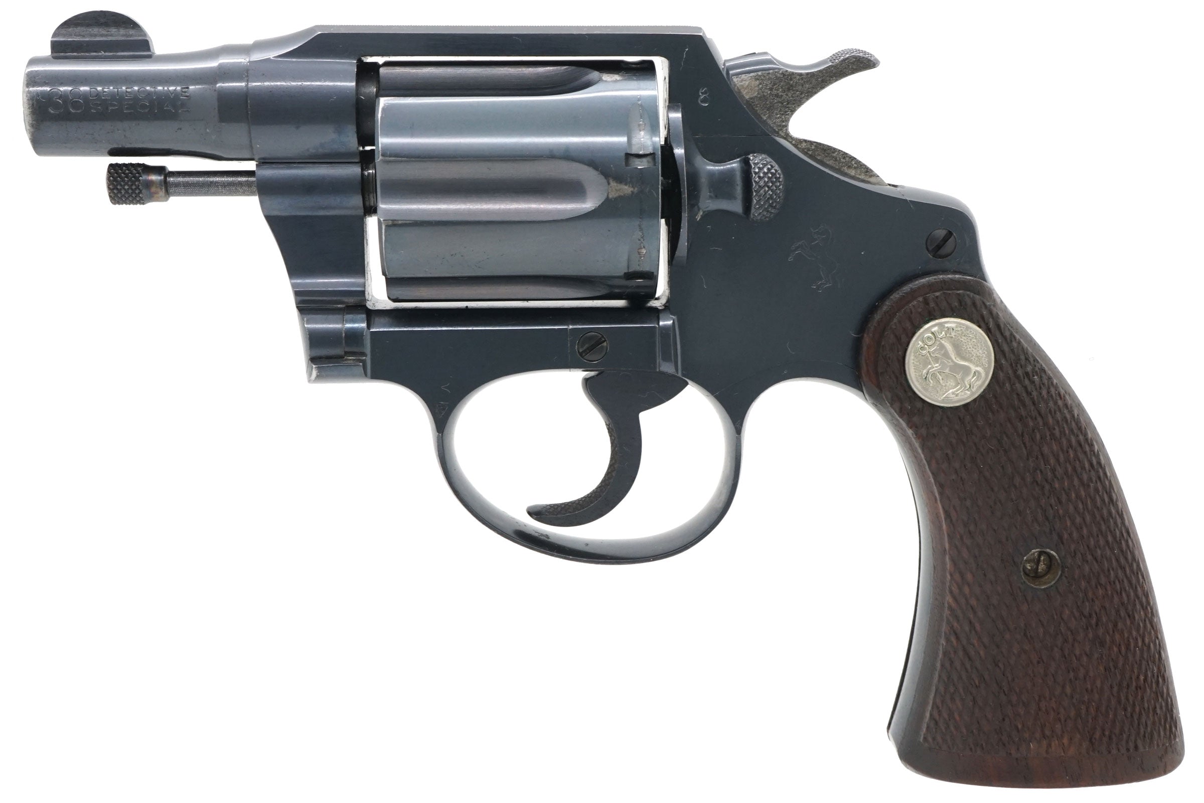Colt Detective Special 38 SN:444747 MFG:1943 - CIC - Old Colt