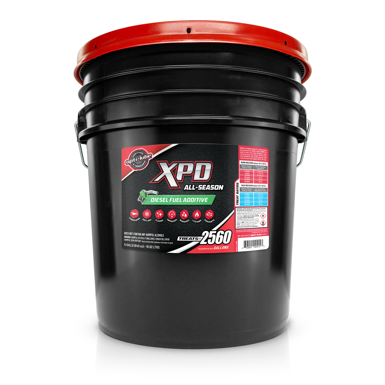 Opti-Lube XPD All-Season Diesel Fuel Additive - 5 Gallon Pail