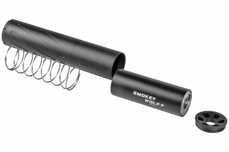 Smokey Wolf Pro tracer silencer airsoft Martina