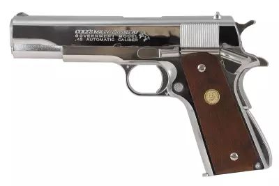 COLT Government M1911 SERIES 70 Nickel Finish Tokyo Marui Gas