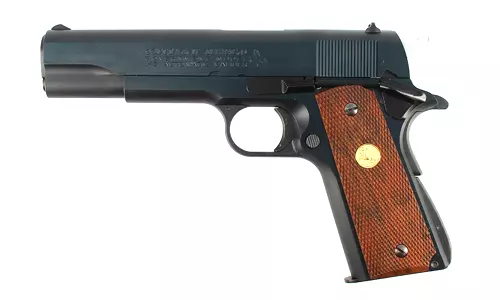 COLT Government 1911 MKIV Chrome Series 70 Tokyo Marui Gaz