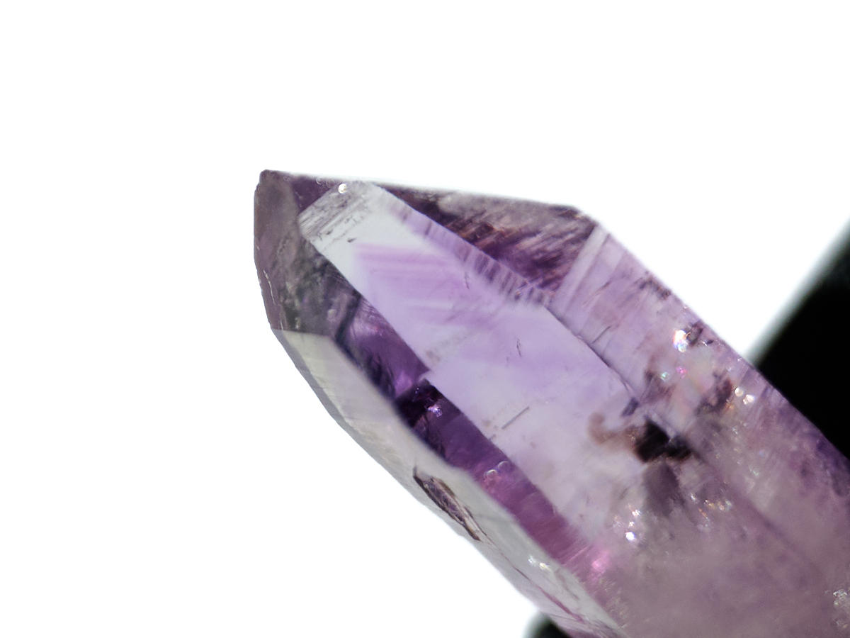 ベラクルスアメジスト（ダブルポイント状/ファントム入/虹入）［No.6