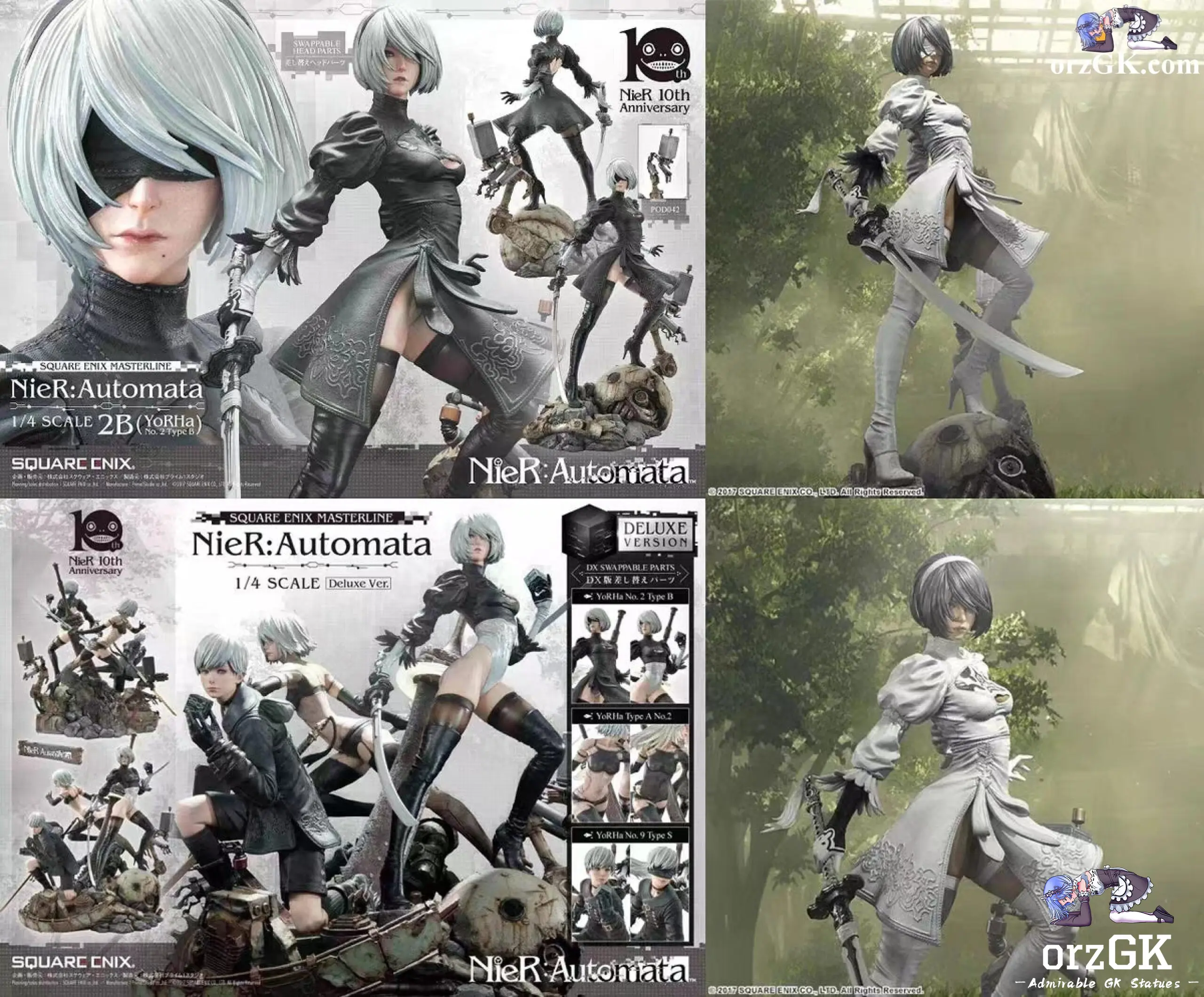 Prime 1 Studio - NieR:Automata A2 & 2B & 9S (Licensed) - OrzGK