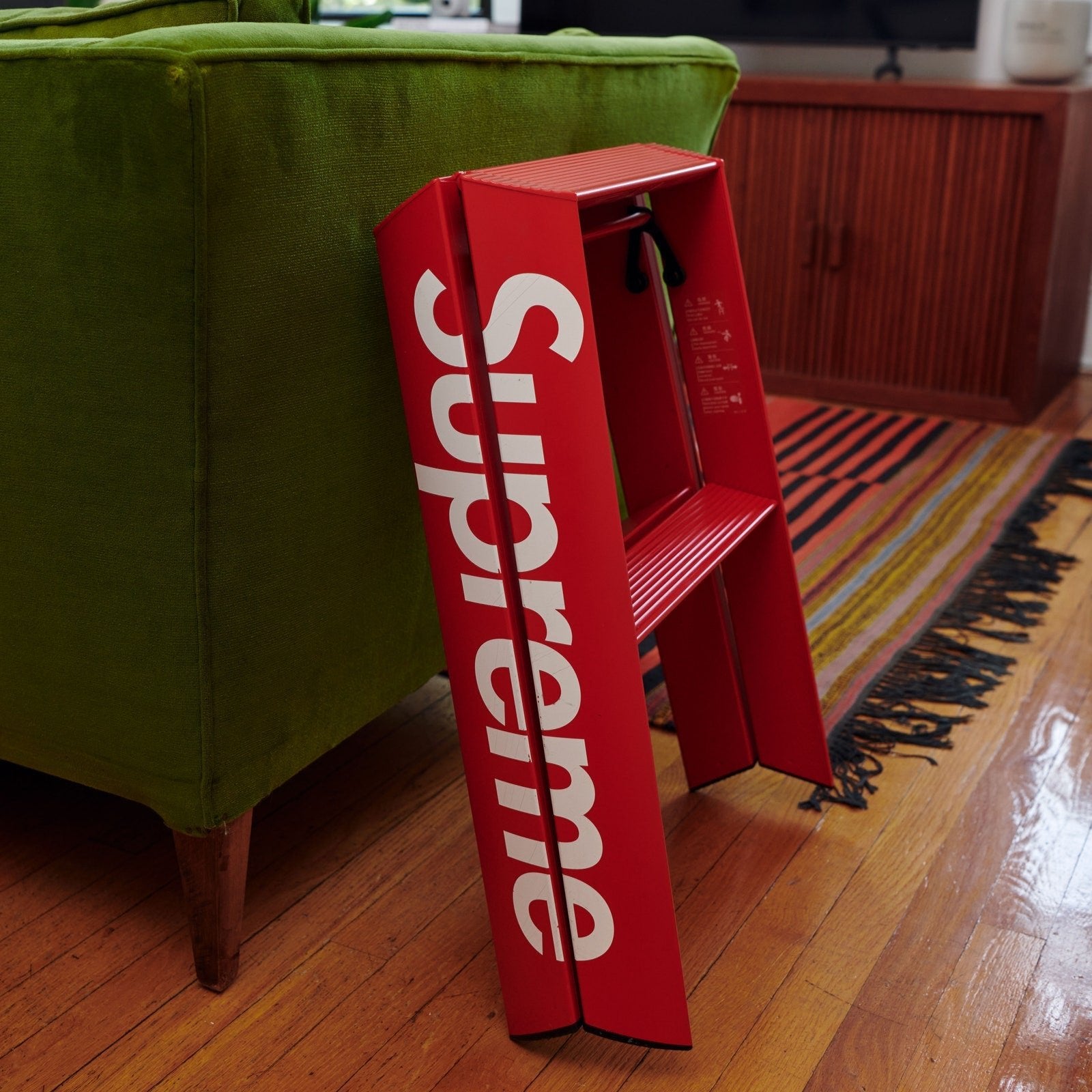 Buy Supreme Lucano Step Ladder Stool Red online in Singapore