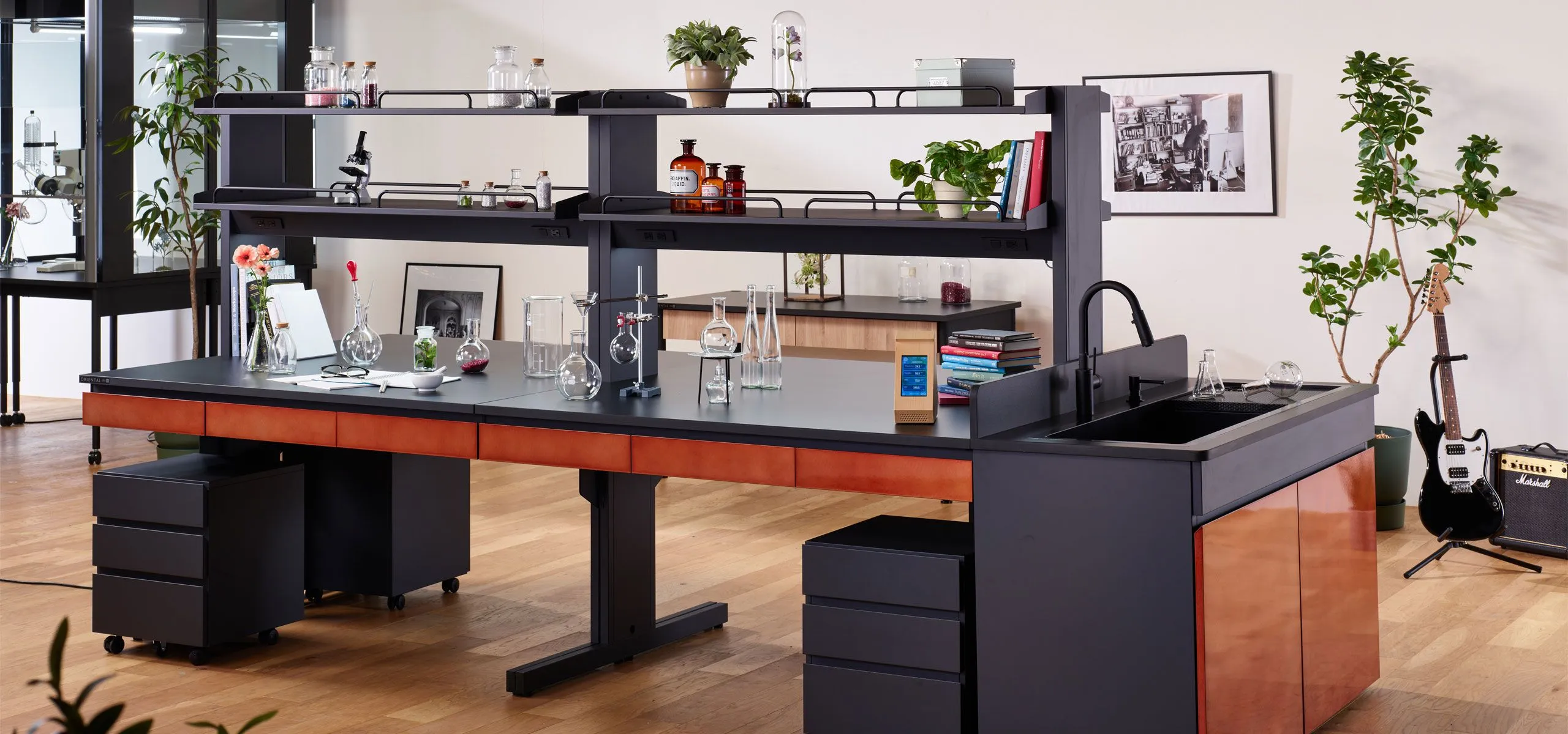 ラボファーニチャー（実験台・作業台）｜オリエンタル技研工業株式会社