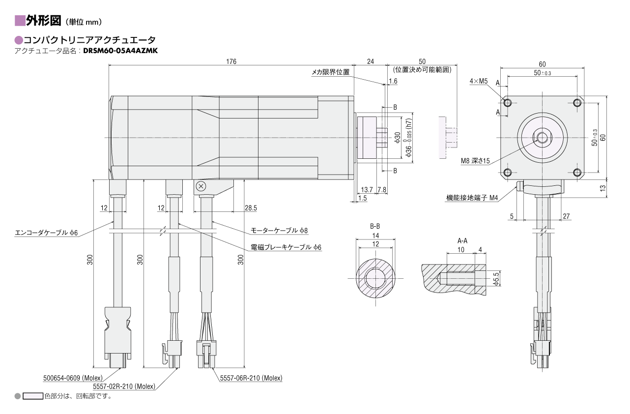 DRSM60-05A4AZMK+AZD-K | DRS2シリーズ | オリエンタルモーター