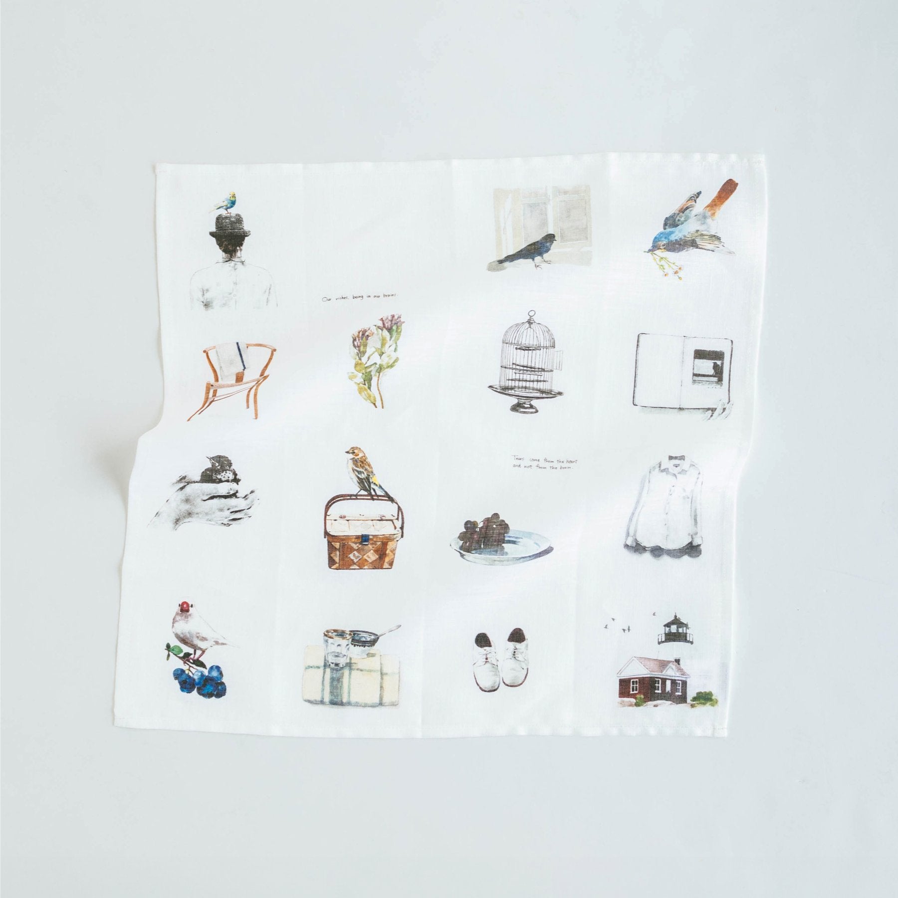 MISATO OGIHARA×fog linen work ハンカチ｜ハンカチ・靴下｜オルネ ド