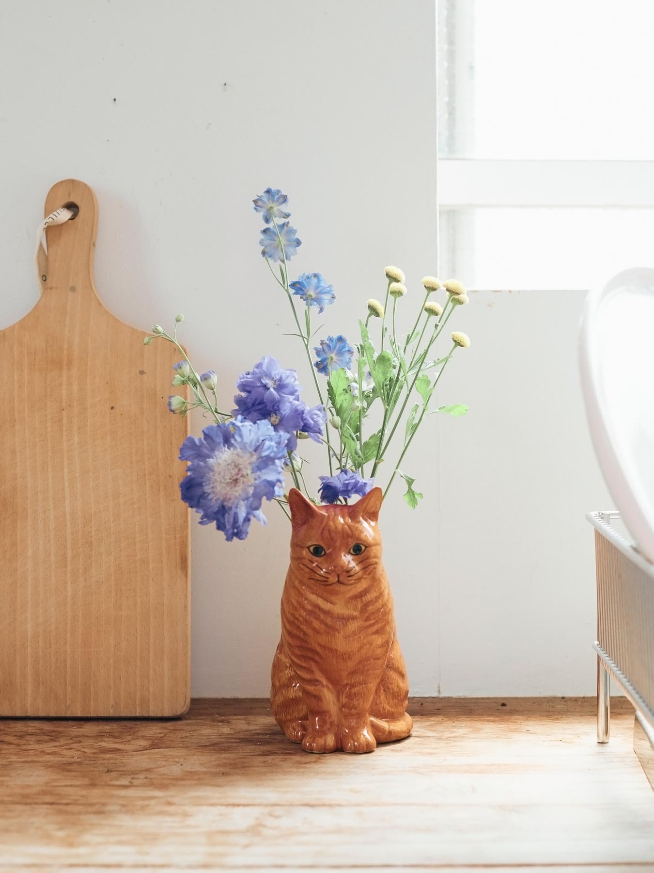 Quail Ceramics キャット・フラワーベース｜フラワーベース｜オルネ ド