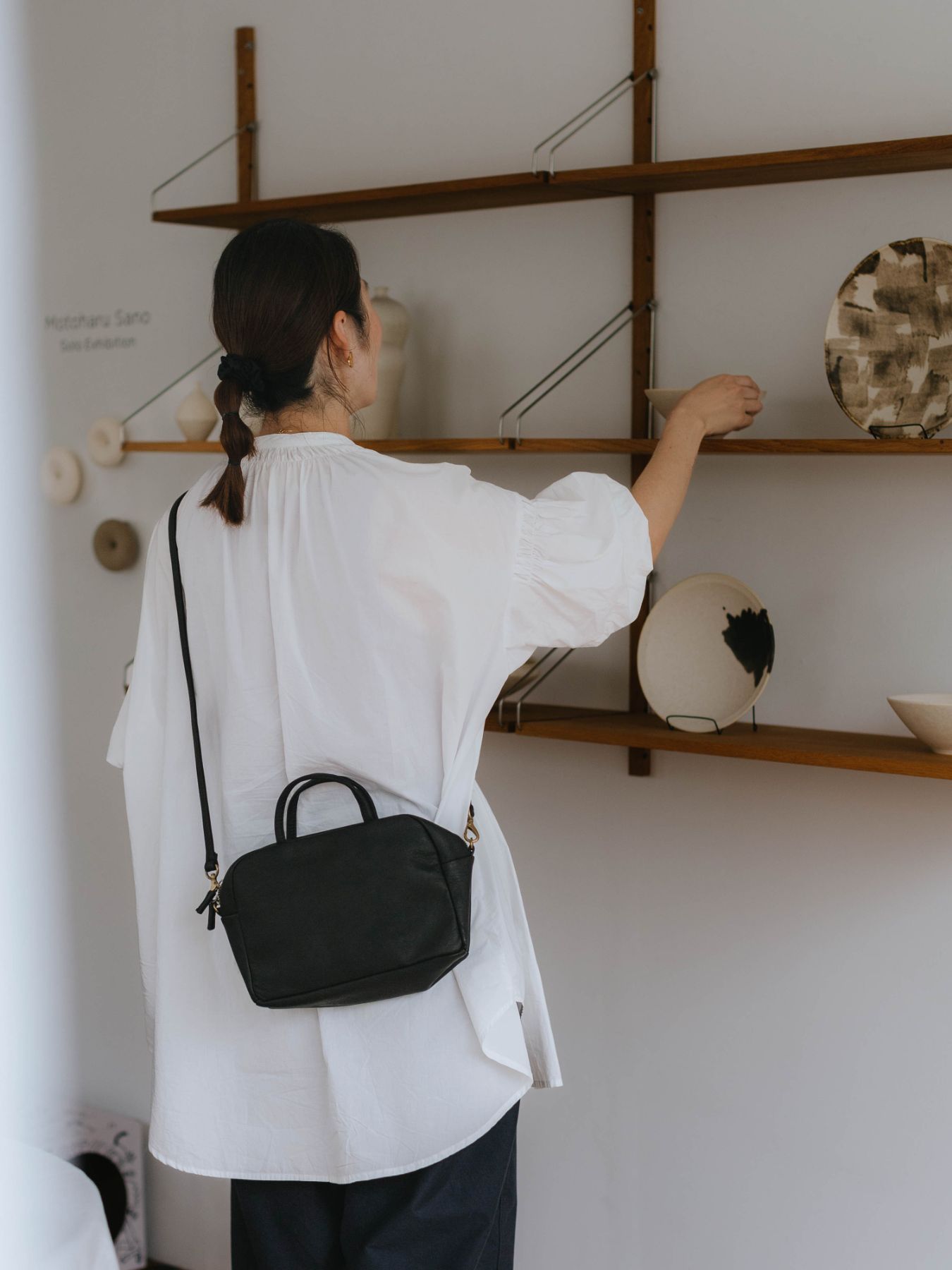 a（アー）ボストンショルダー｜バッグ｜オルネ ド フォイユ公式