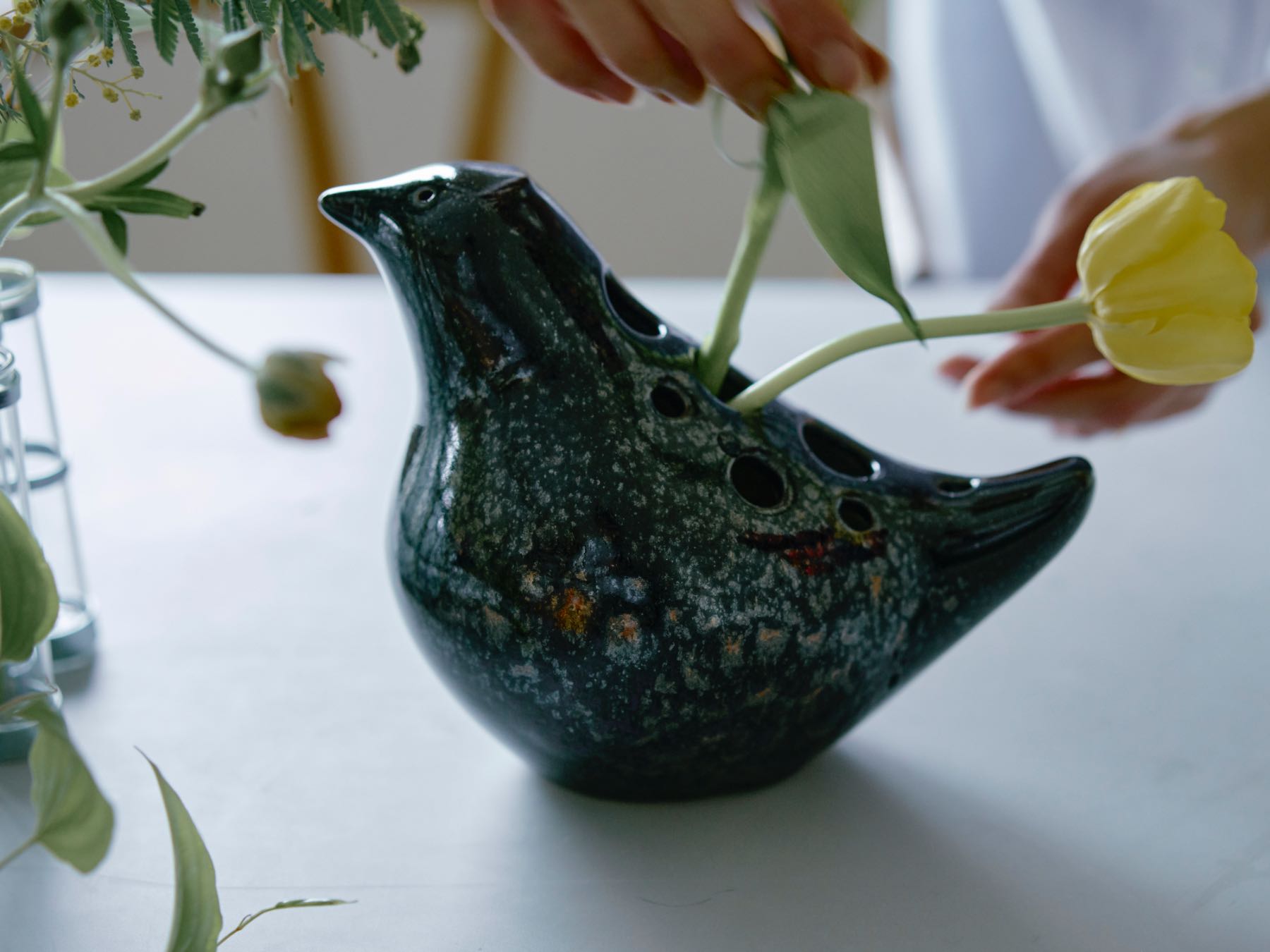 Tsé & Tsé associées 小鳥の花器｜フラワーベース｜オルネ ド フォイユ