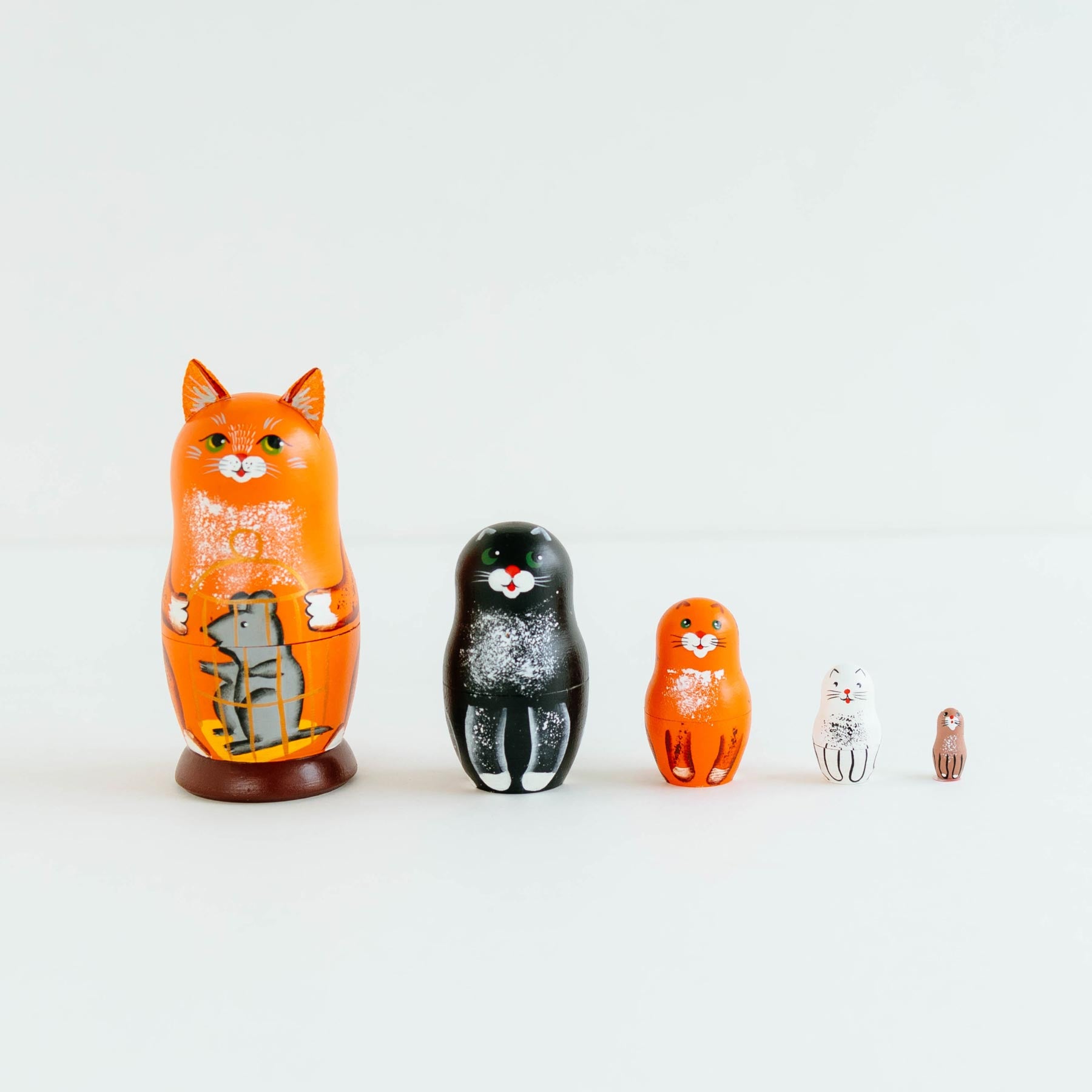 ニキーチン家族マトリョーシカ｜オブジェ・ぬいぐるみ｜オルネ ド