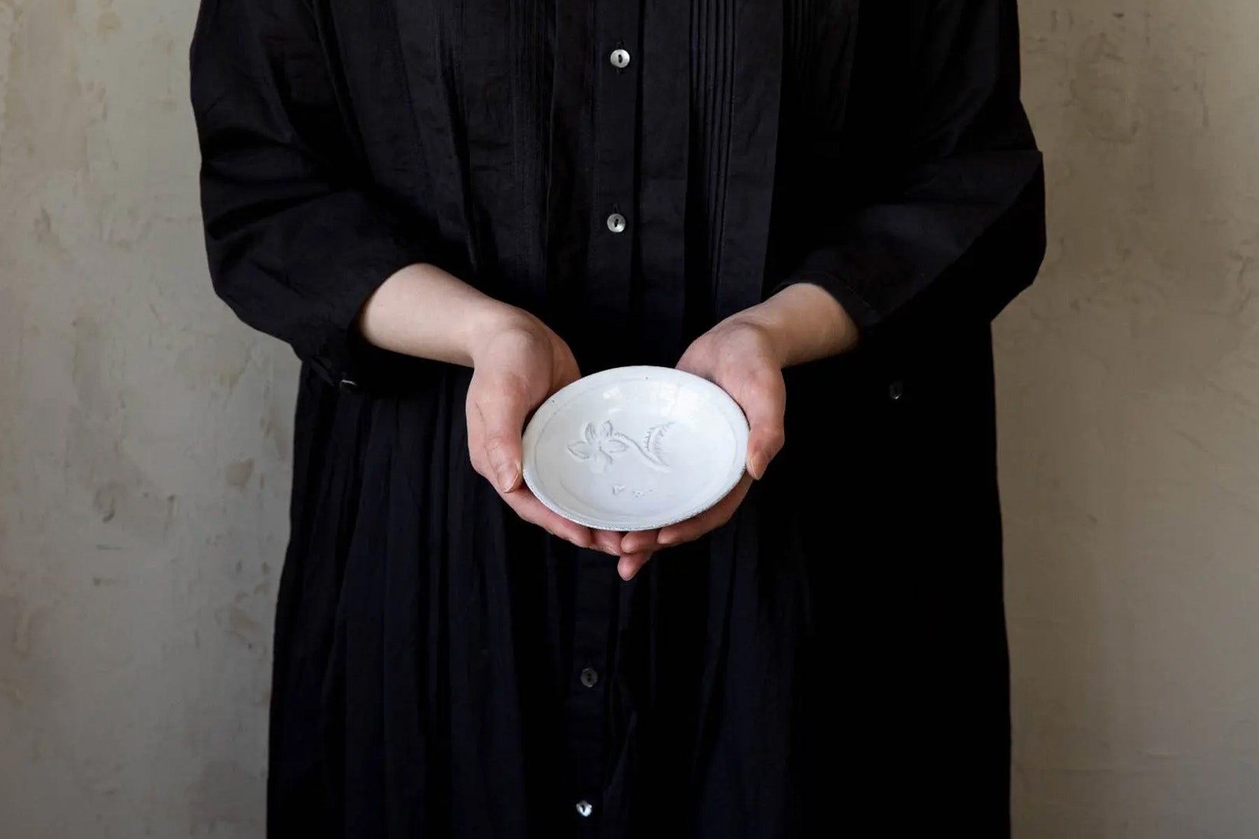 Astier de Villatte Fleurs／プレート｜皿・器｜オルネ ド フォイユ