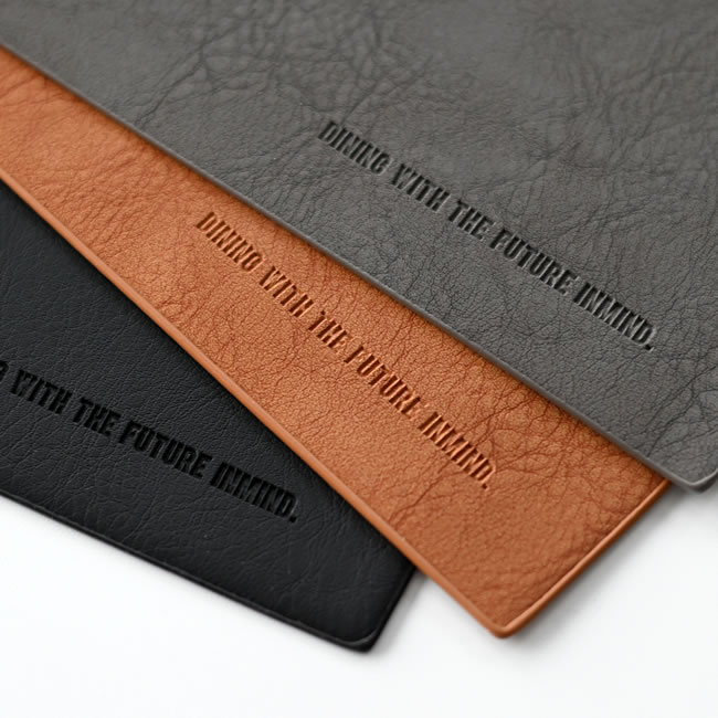 PUレザー ランチョンマット｜食卓を上質に彩る3色展開｜ゼネラルストア